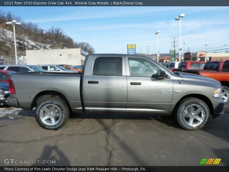 Mineral Gray Metallic / Black/Diesel Gray 2013 Ram 1500 Express Crew Cab 4x4