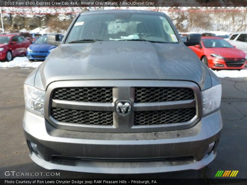 Mineral Gray Metallic / Black/Diesel Gray 2013 Ram 1500 Express Crew Cab 4x4