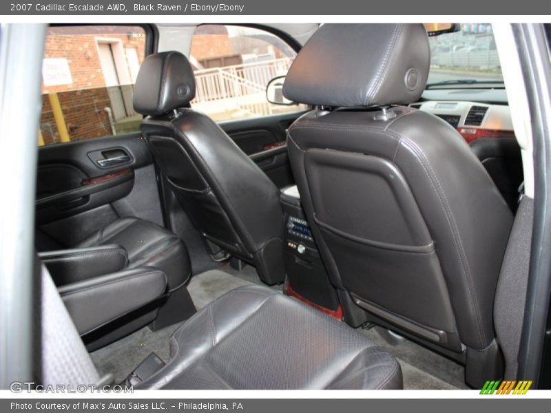 Black Raven / Ebony/Ebony 2007 Cadillac Escalade AWD