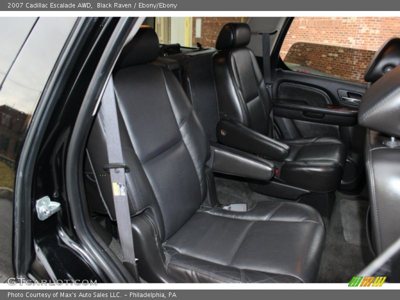 Black Raven / Ebony/Ebony 2007 Cadillac Escalade AWD