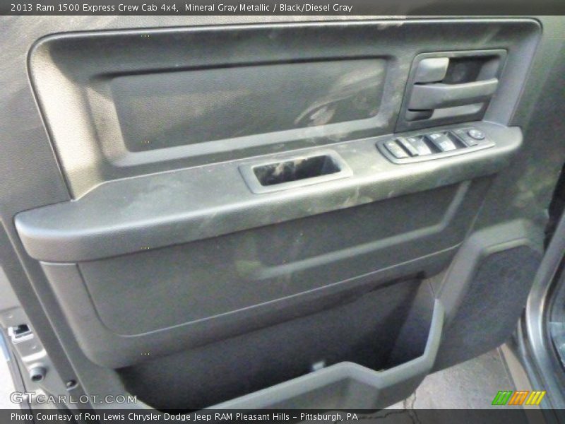 Mineral Gray Metallic / Black/Diesel Gray 2013 Ram 1500 Express Crew Cab 4x4