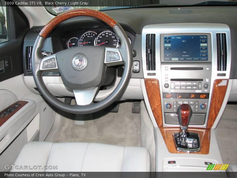 Black Cherry / Light Gray 2009 Cadillac STS V8