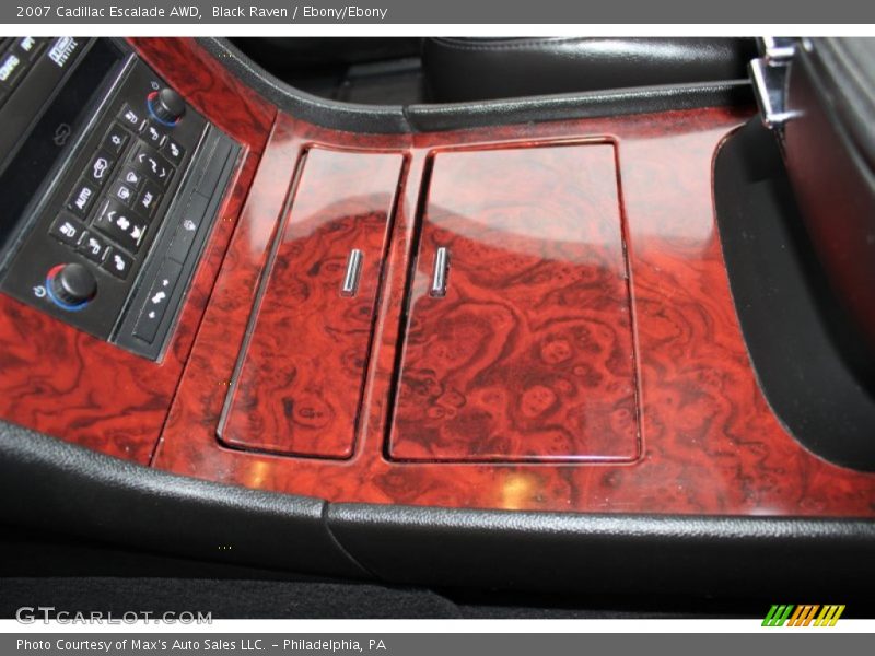 Black Raven / Ebony/Ebony 2007 Cadillac Escalade AWD
