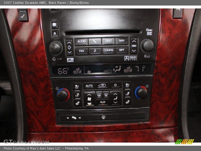 Black Raven / Ebony/Ebony 2007 Cadillac Escalade AWD