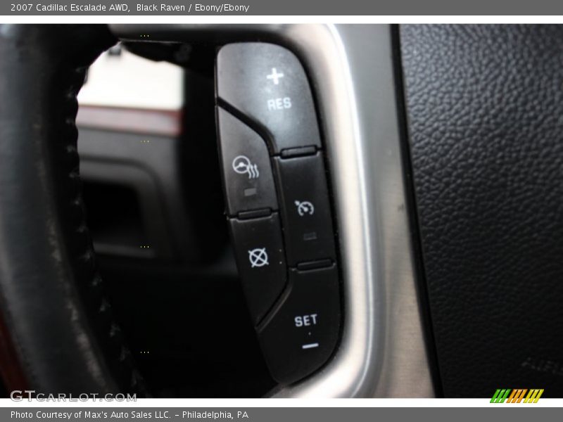 Black Raven / Ebony/Ebony 2007 Cadillac Escalade AWD