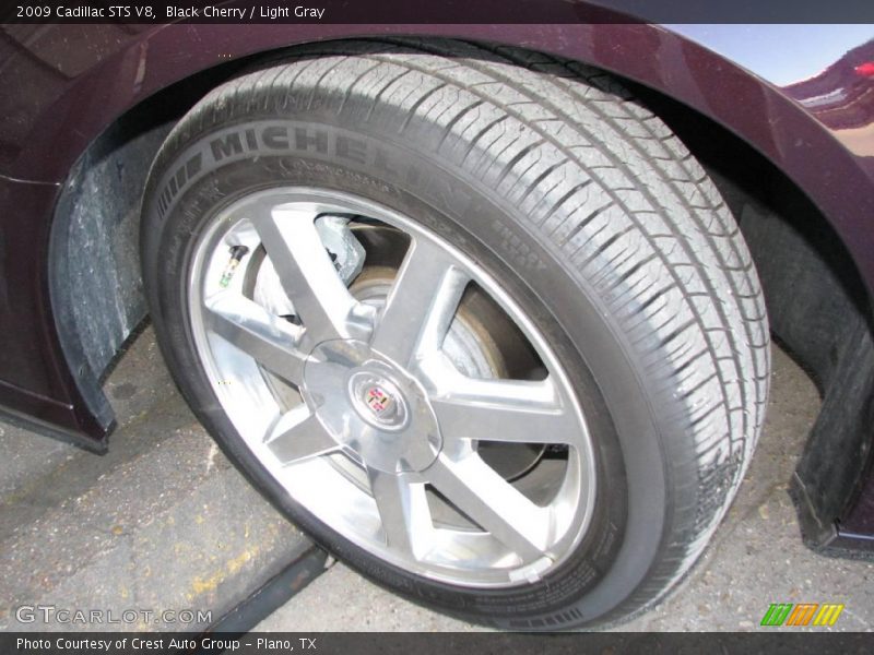 Black Cherry / Light Gray 2009 Cadillac STS V8