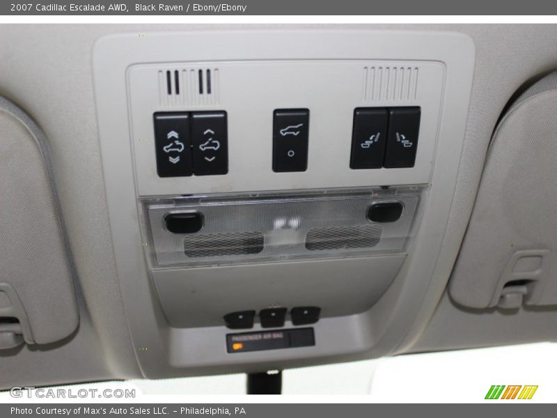 Black Raven / Ebony/Ebony 2007 Cadillac Escalade AWD