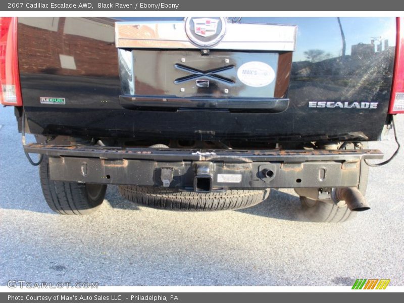 Black Raven / Ebony/Ebony 2007 Cadillac Escalade AWD
