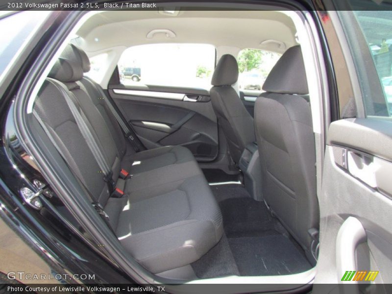 Black / Titan Black 2012 Volkswagen Passat 2.5L S
