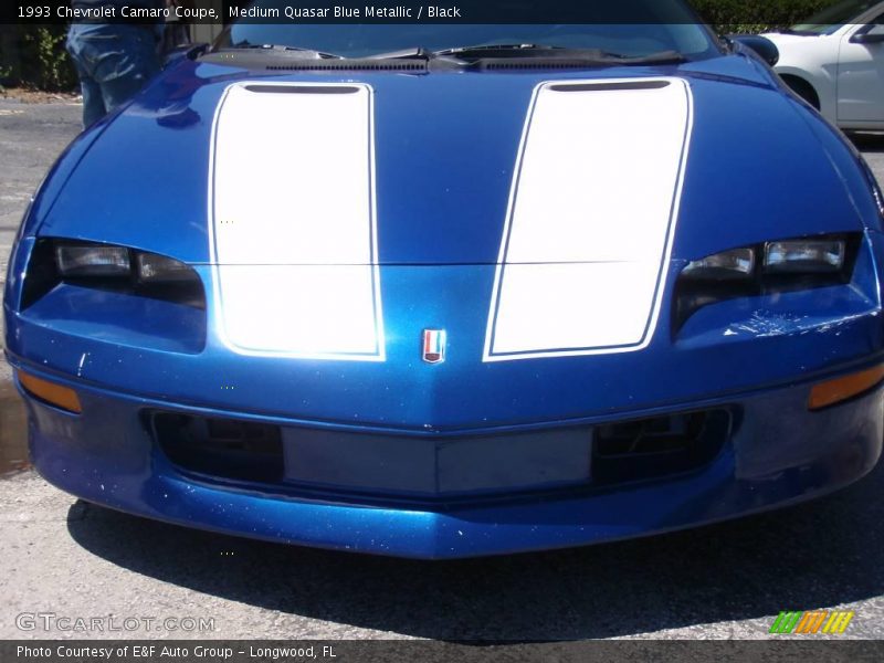 Medium Quasar Blue Metallic / Black 1993 Chevrolet Camaro Coupe