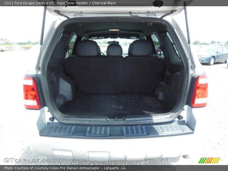 Ingot Silver Metallic / Charcoal Black 2011 Ford Escape Limited V6