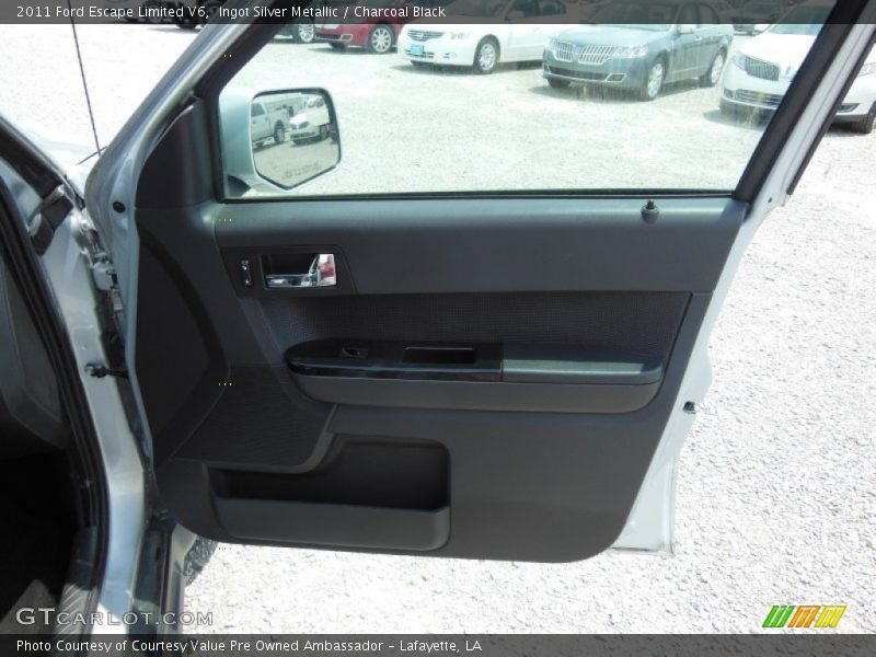 Ingot Silver Metallic / Charcoal Black 2011 Ford Escape Limited V6