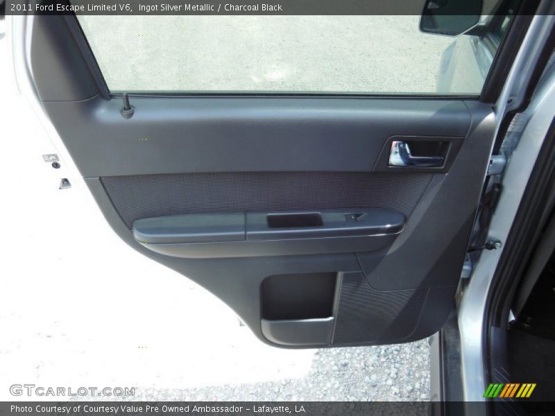 Ingot Silver Metallic / Charcoal Black 2011 Ford Escape Limited V6