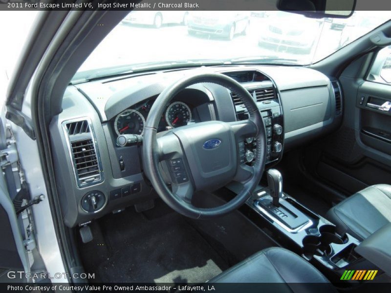 Ingot Silver Metallic / Charcoal Black 2011 Ford Escape Limited V6