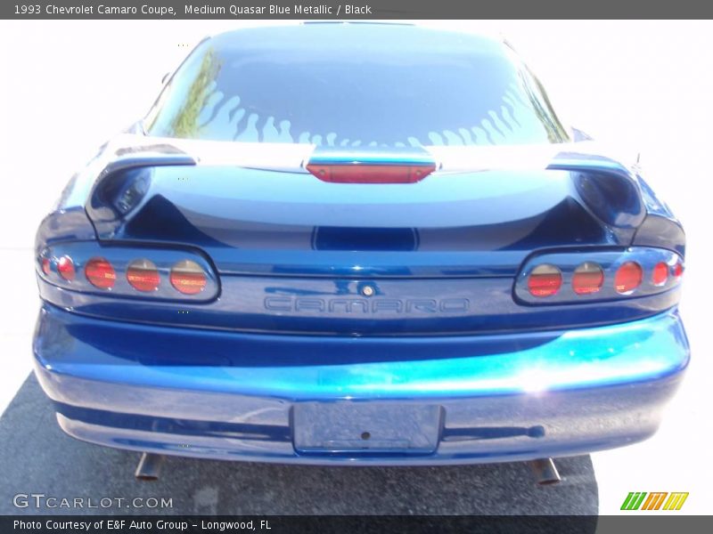 Medium Quasar Blue Metallic / Black 1993 Chevrolet Camaro Coupe
