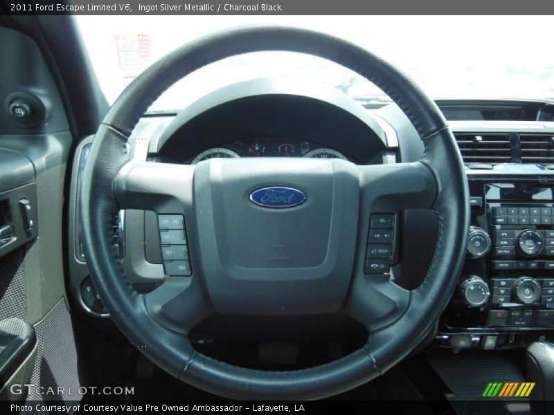 Ingot Silver Metallic / Charcoal Black 2011 Ford Escape Limited V6