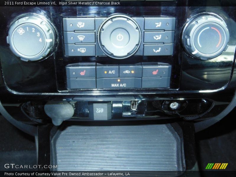 Ingot Silver Metallic / Charcoal Black 2011 Ford Escape Limited V6