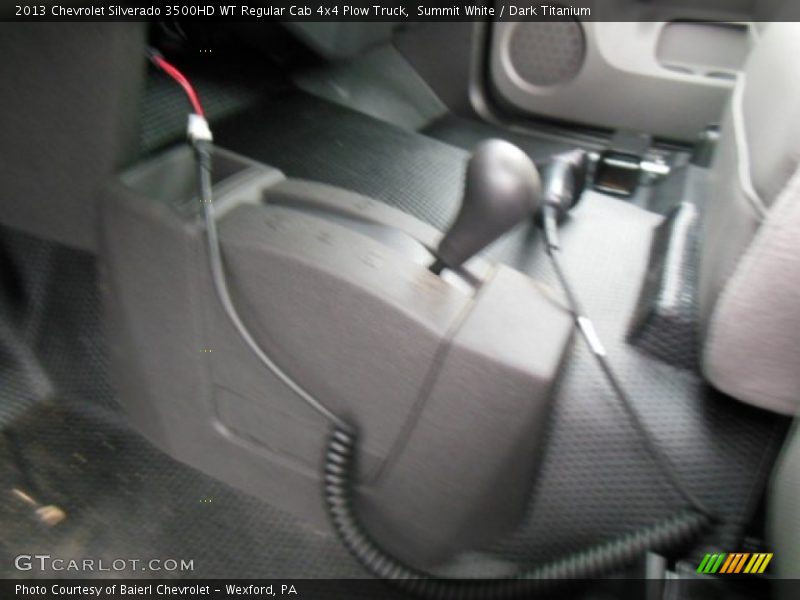 Summit White / Dark Titanium 2013 Chevrolet Silverado 3500HD WT Regular Cab 4x4 Plow Truck