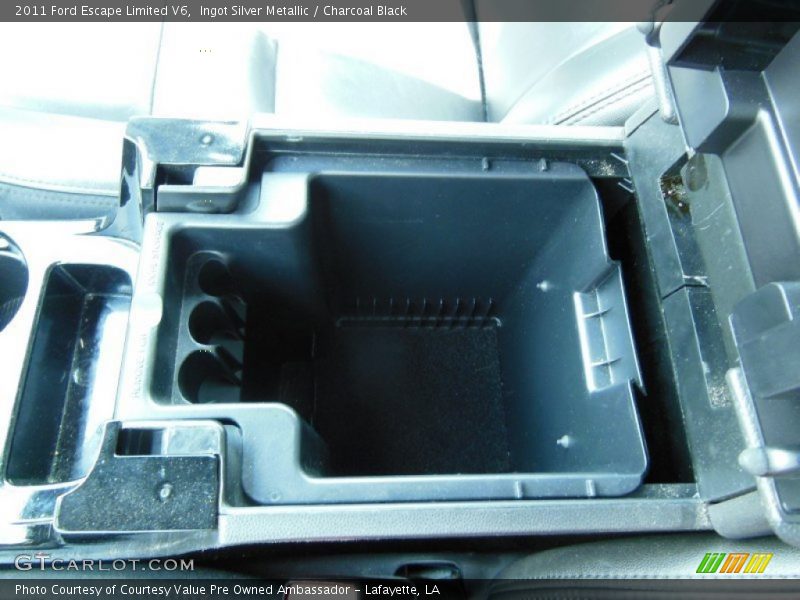 Ingot Silver Metallic / Charcoal Black 2011 Ford Escape Limited V6
