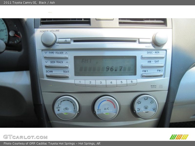 Black / Ash 2011 Toyota Camry SE