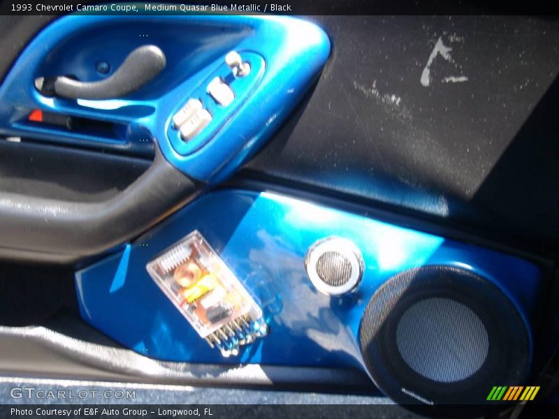 Medium Quasar Blue Metallic / Black 1993 Chevrolet Camaro Coupe