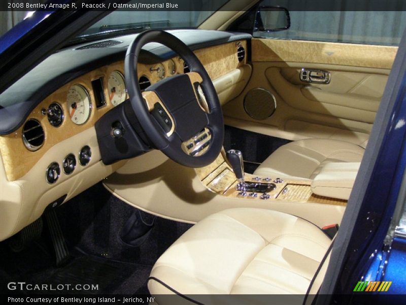 Peacock / Oatmeal/Imperial Blue 2008 Bentley Arnage R