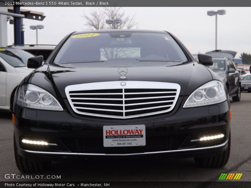 Black / Black 2011 Mercedes-Benz S 550 4Matic Sedan