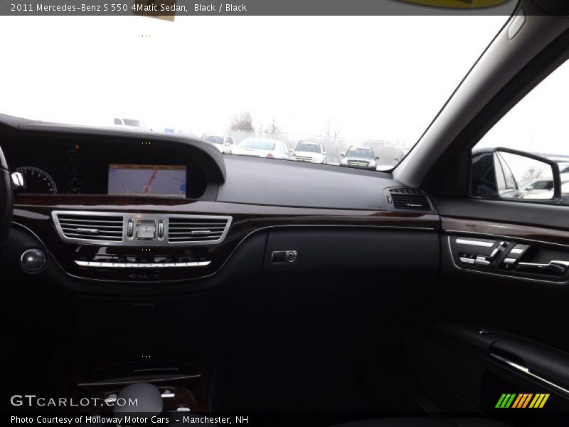 Black / Black 2011 Mercedes-Benz S 550 4Matic Sedan