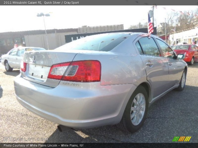 Quick Silver / Gray Sport 2011 Mitsubishi Galant FE