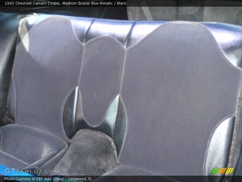 Medium Quasar Blue Metallic / Black 1993 Chevrolet Camaro Coupe
