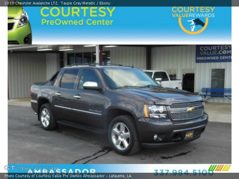 Taupe Gray Metallic / Ebony 2010 Chevrolet Avalanche LTZ