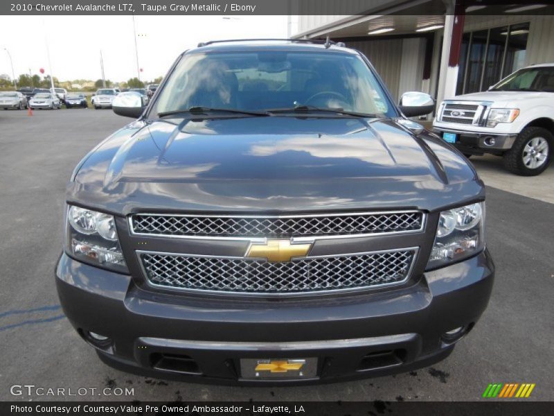 Taupe Gray Metallic / Ebony 2010 Chevrolet Avalanche LTZ