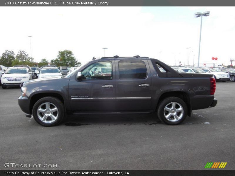 Taupe Gray Metallic / Ebony 2010 Chevrolet Avalanche LTZ