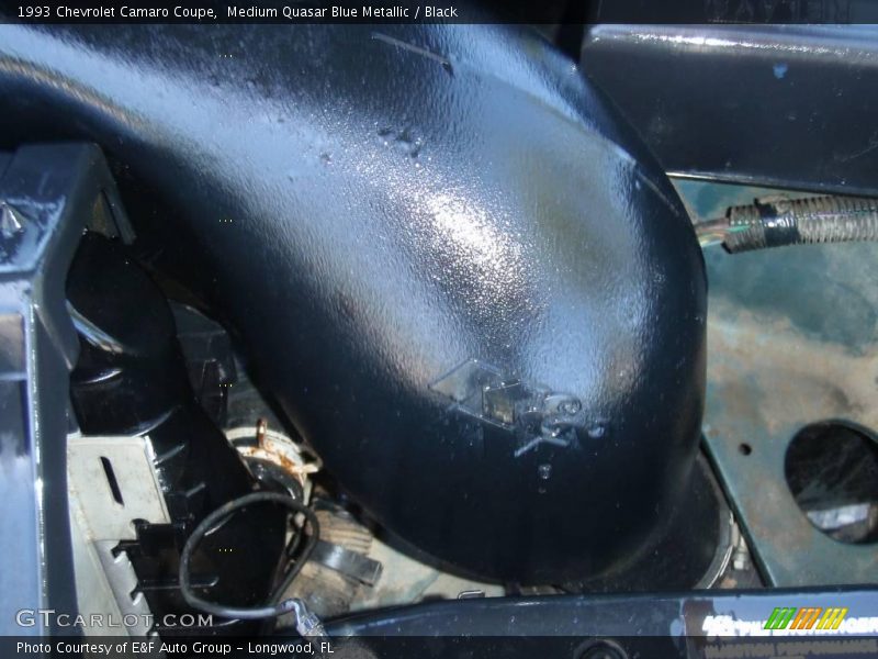 Medium Quasar Blue Metallic / Black 1993 Chevrolet Camaro Coupe