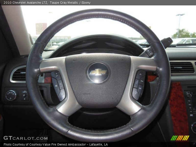 Taupe Gray Metallic / Ebony 2010 Chevrolet Avalanche LTZ