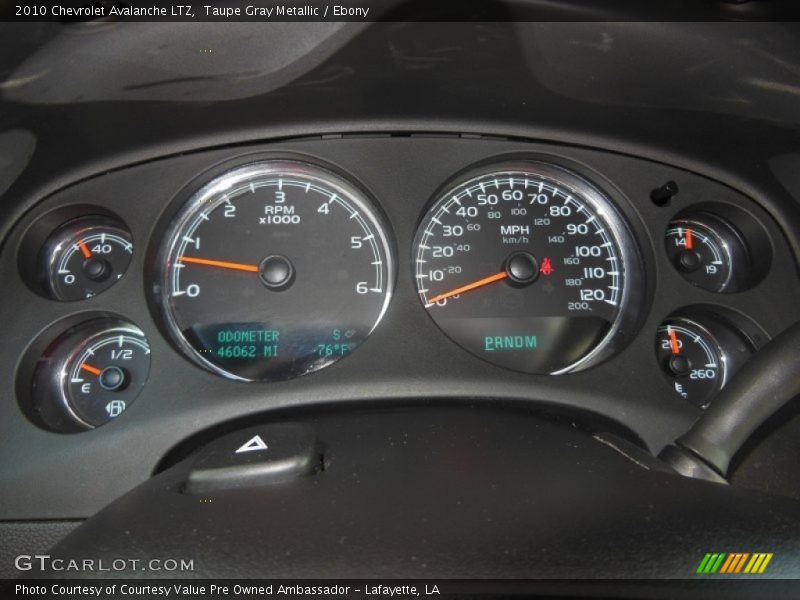Taupe Gray Metallic / Ebony 2010 Chevrolet Avalanche LTZ