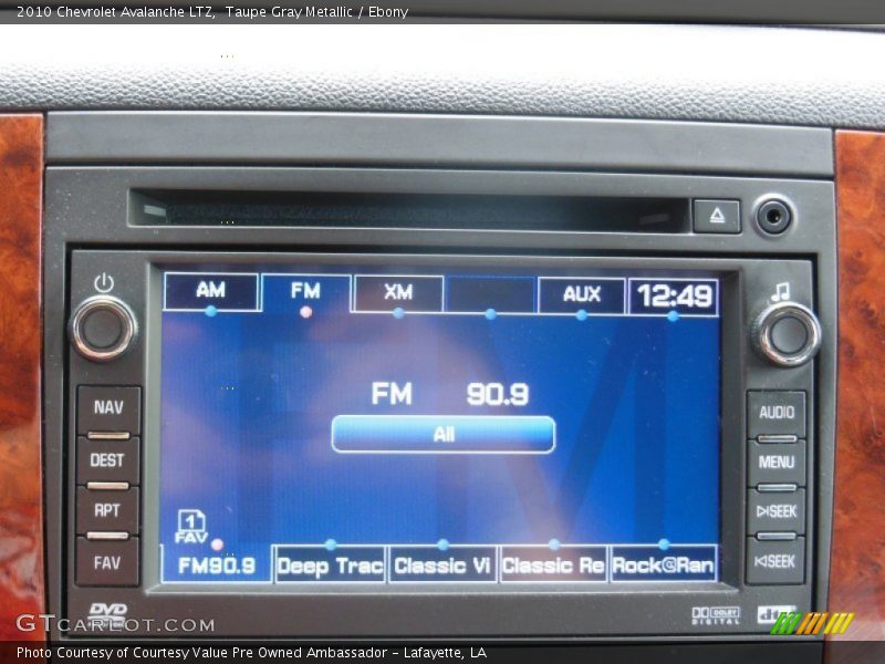 Taupe Gray Metallic / Ebony 2010 Chevrolet Avalanche LTZ