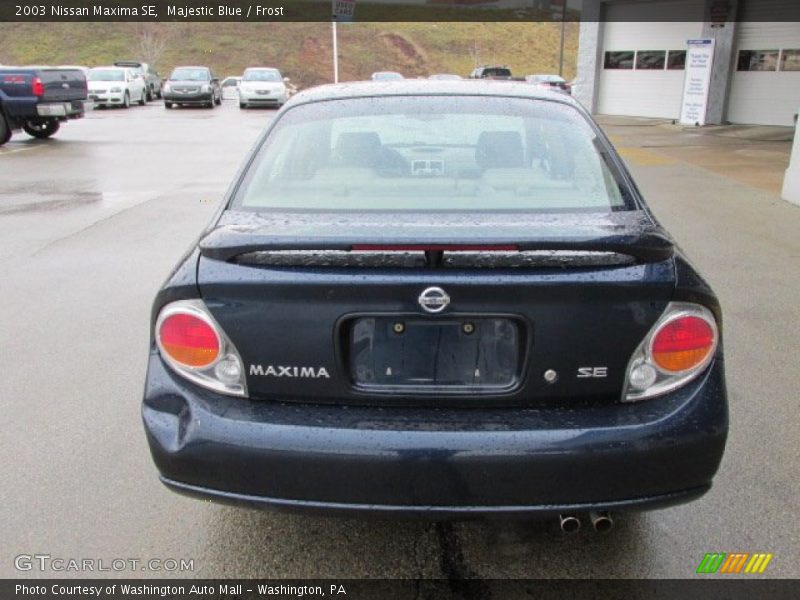 Majestic Blue / Frost 2003 Nissan Maxima SE