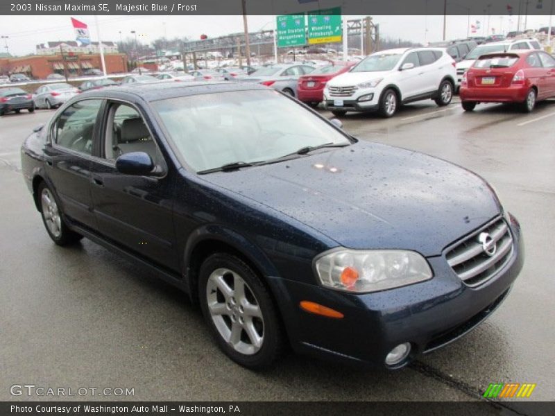 Majestic Blue / Frost 2003 Nissan Maxima SE