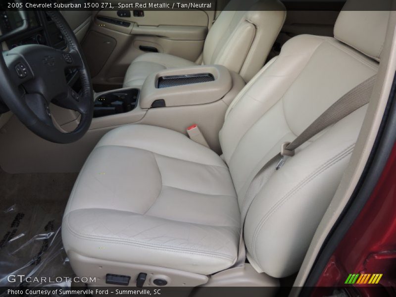 Sport Red Metallic / Tan/Neutral 2005 Chevrolet Suburban 1500 Z71