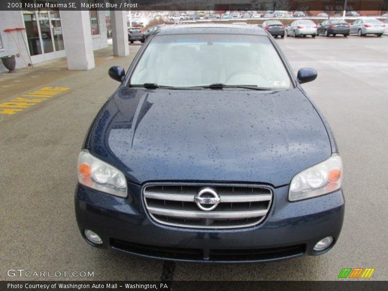 Majestic Blue / Frost 2003 Nissan Maxima SE
