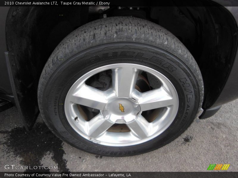Taupe Gray Metallic / Ebony 2010 Chevrolet Avalanche LTZ