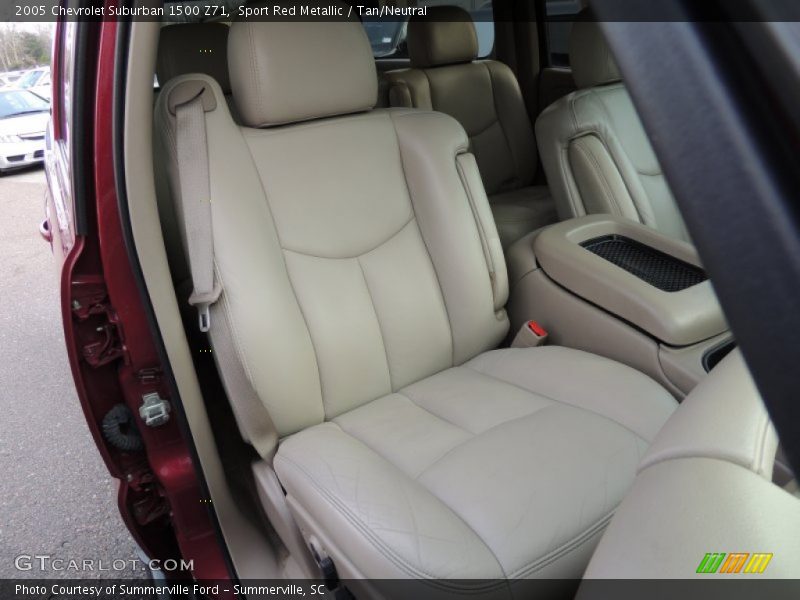 Sport Red Metallic / Tan/Neutral 2005 Chevrolet Suburban 1500 Z71