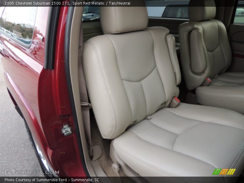 Sport Red Metallic / Tan/Neutral 2005 Chevrolet Suburban 1500 Z71