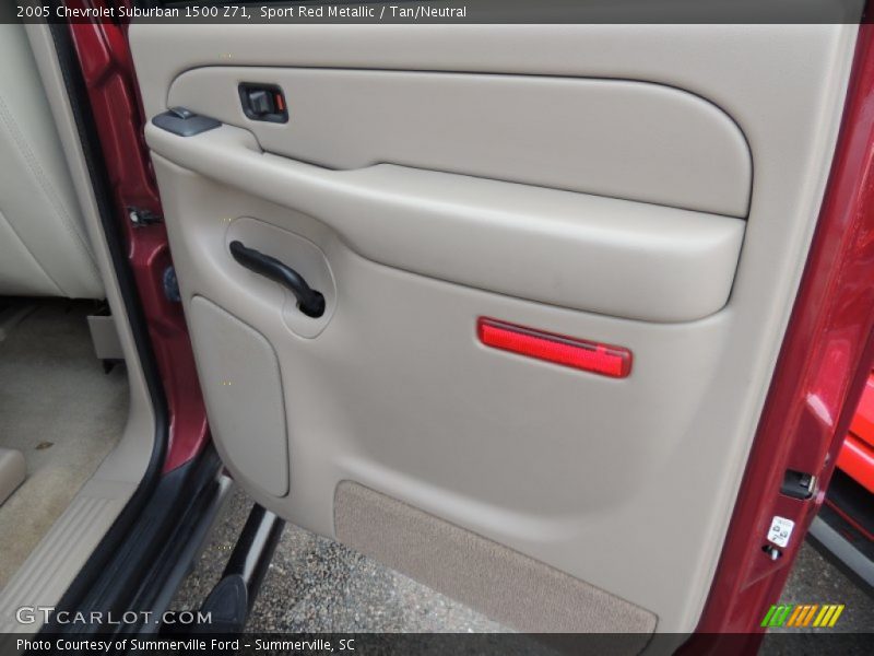 Sport Red Metallic / Tan/Neutral 2005 Chevrolet Suburban 1500 Z71