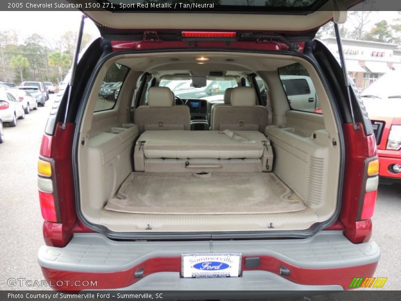 Sport Red Metallic / Tan/Neutral 2005 Chevrolet Suburban 1500 Z71