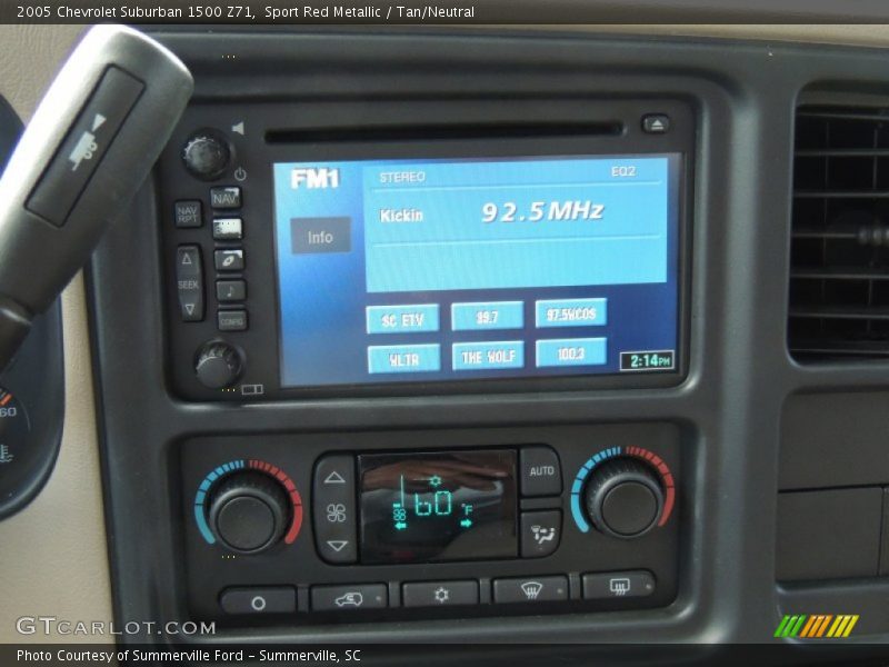 Sport Red Metallic / Tan/Neutral 2005 Chevrolet Suburban 1500 Z71