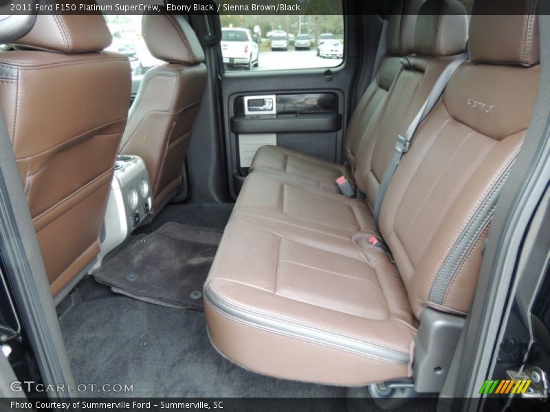 Ebony Black / Sienna Brown/Black 2011 Ford F150 Platinum SuperCrew
