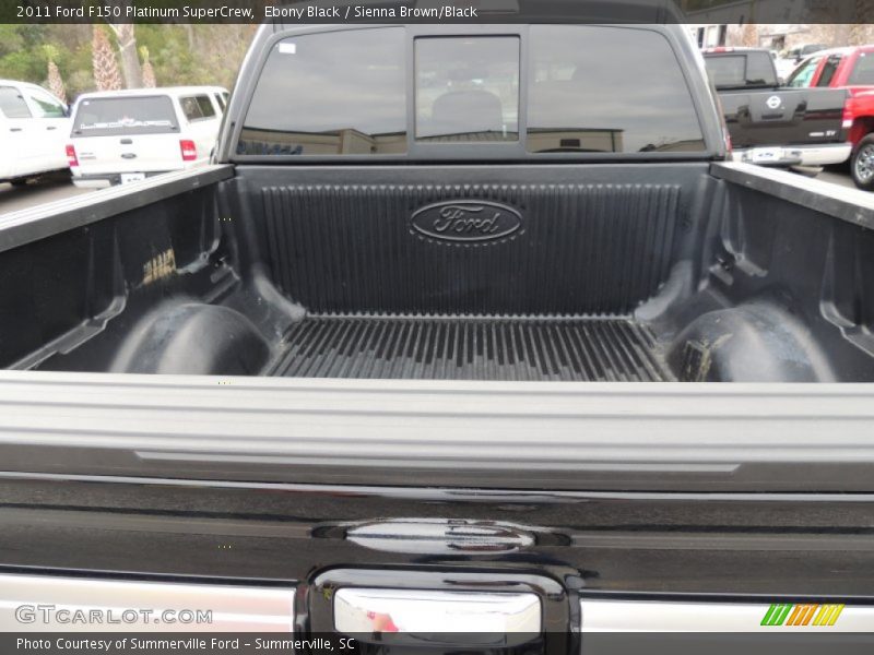 Ebony Black / Sienna Brown/Black 2011 Ford F150 Platinum SuperCrew