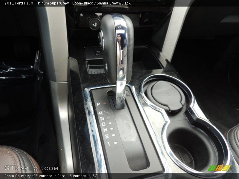 Ebony Black / Sienna Brown/Black 2011 Ford F150 Platinum SuperCrew